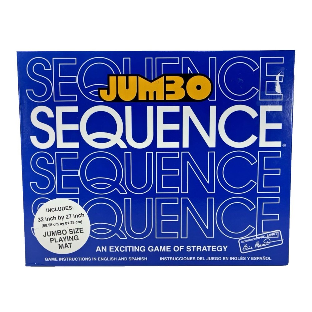 Jumbo Sequence Game of Strategy 2018 Jax Games Complete